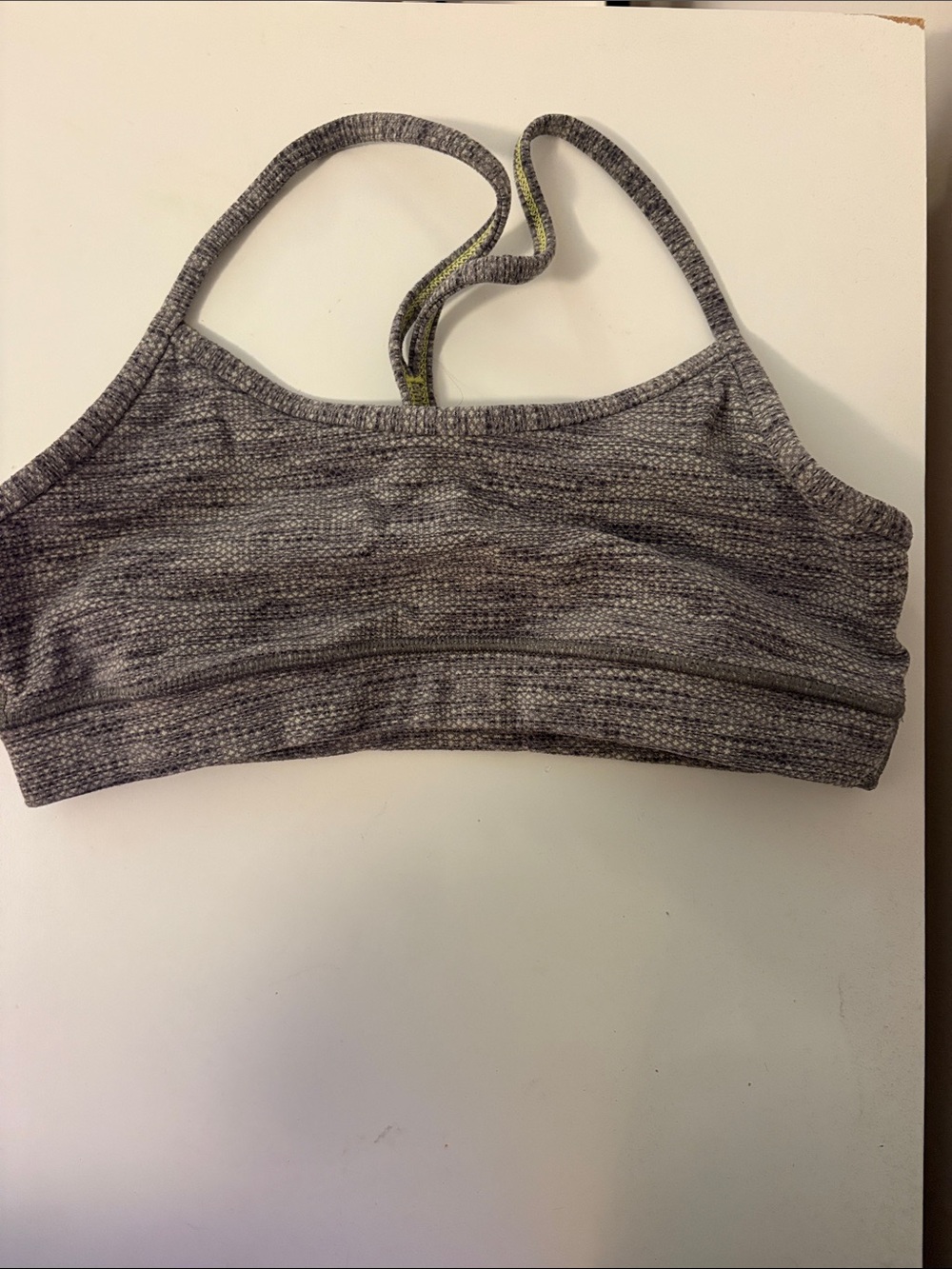 Lululemon Flow Y Women's Sports Bra Heathered Gray